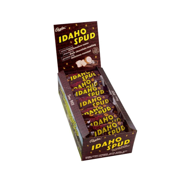 Idaho Spud Chocolate Peanut Cluster Candy Tub 17 oz